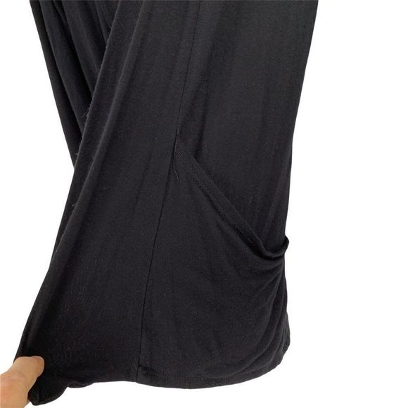 Women’s JM Fleurette Black Open Front Cardigan Size Small 3812 Semi-Sheer - Picture 2 of 7